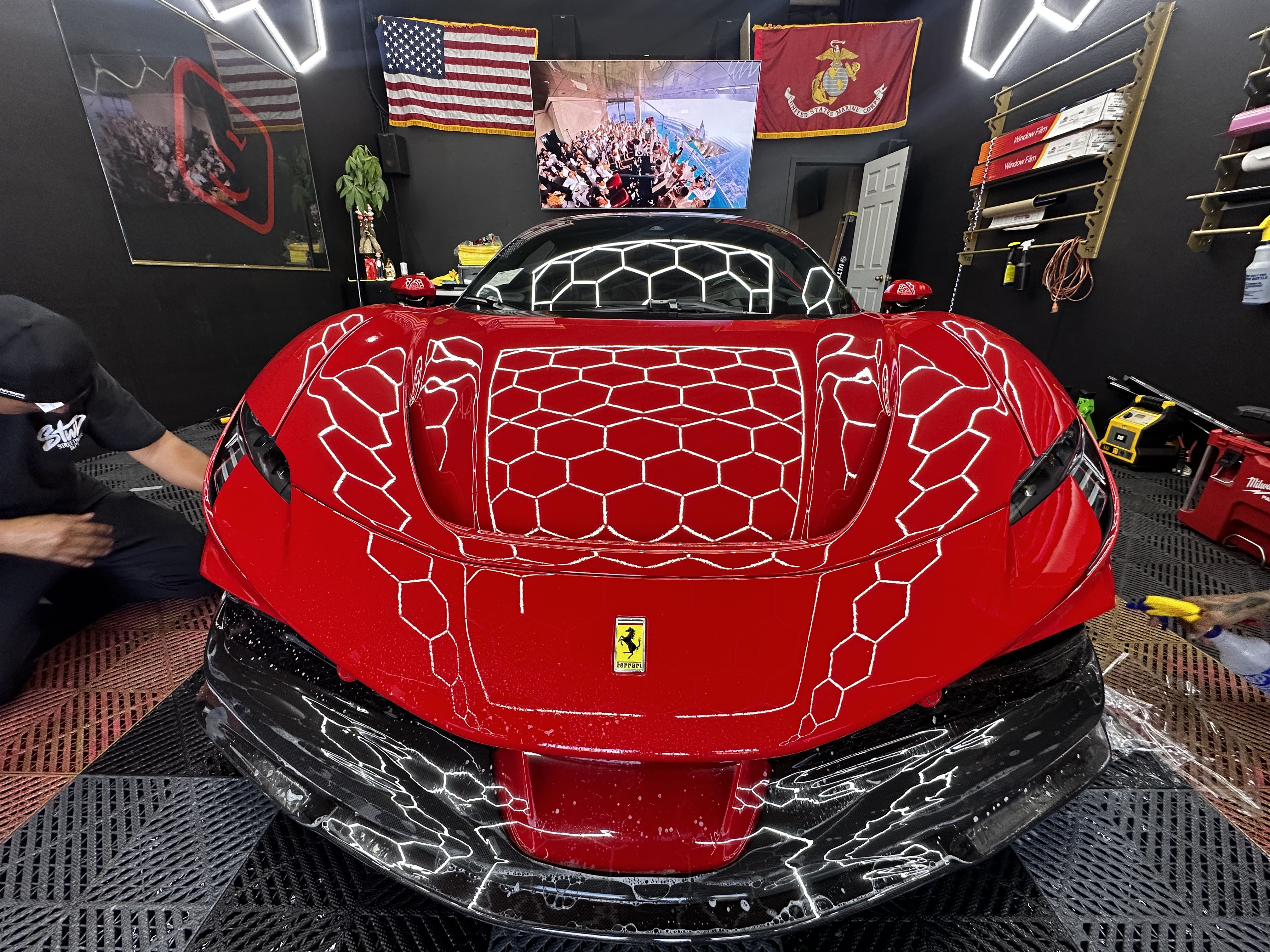 Ferrari SF90 Stradale — Full Clear Paint Protection Film